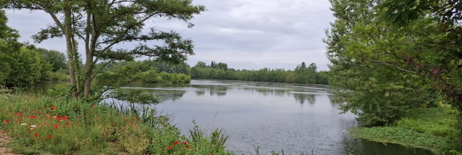 marche nordique Izon lac randonnée